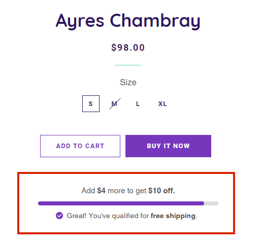 AOV progress bar preview
